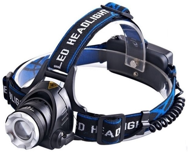Čelovka nabíjacia T6 CREE ZOOM LED